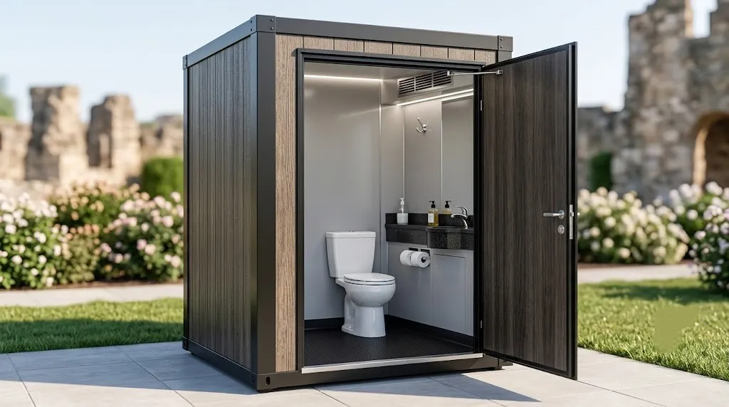 Deluxe Flushable Porta Potty in Worcester, MA